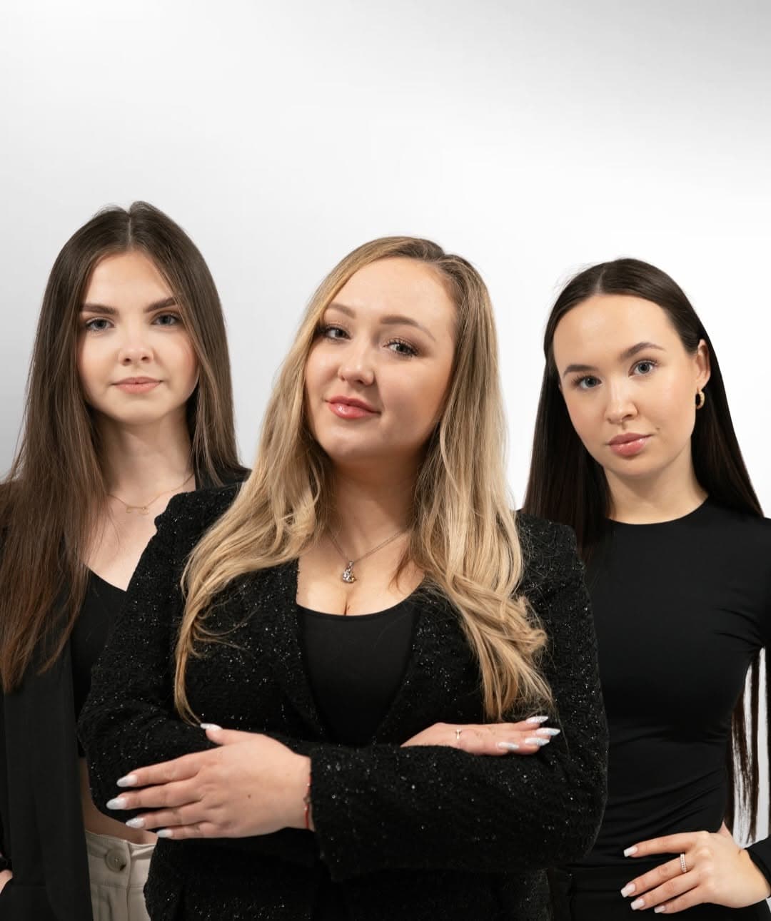 Trzy osoby z zespołu Beauty On